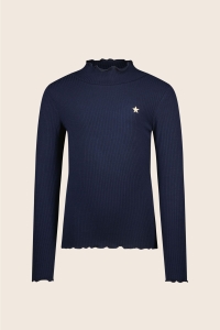 Like Flo rib longsleeve Eef navy (F508-5400-190)